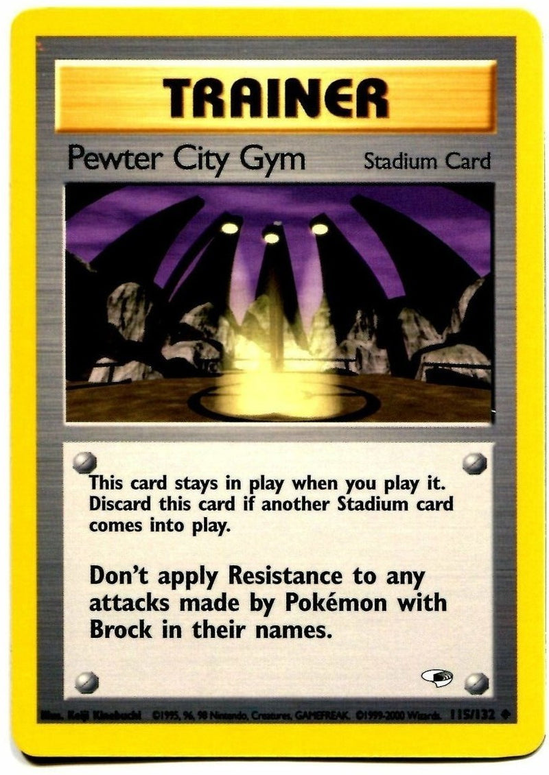 Pewter City Gym (115/132) [Gym Heroes Unlimited] - Destination Retro