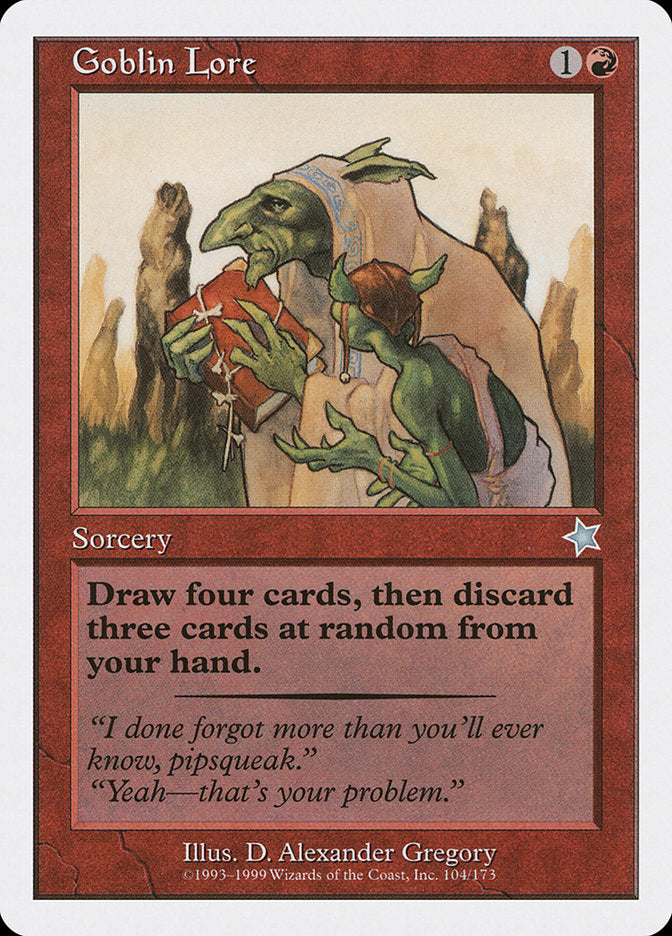 Goblin Lore [Starter 1999] - Destination Retro
