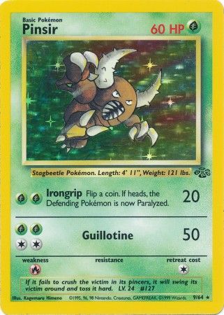 Pinsir (9/64) [Jungle Unlimited] - Destination Retro