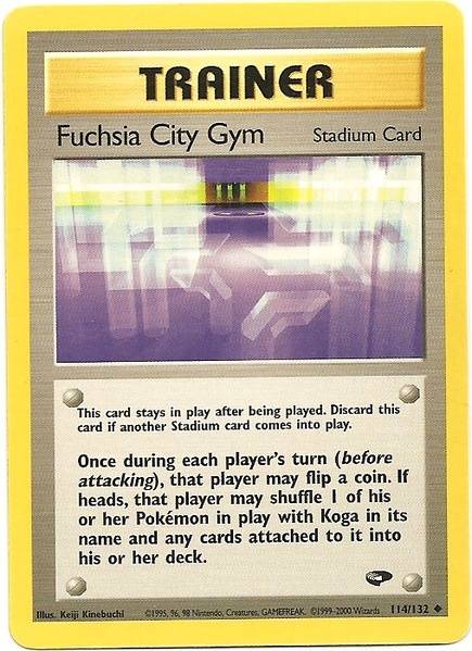 Fuchsia City Gym (114/132) [Gym Challenge Unlimited] - Destination Retro