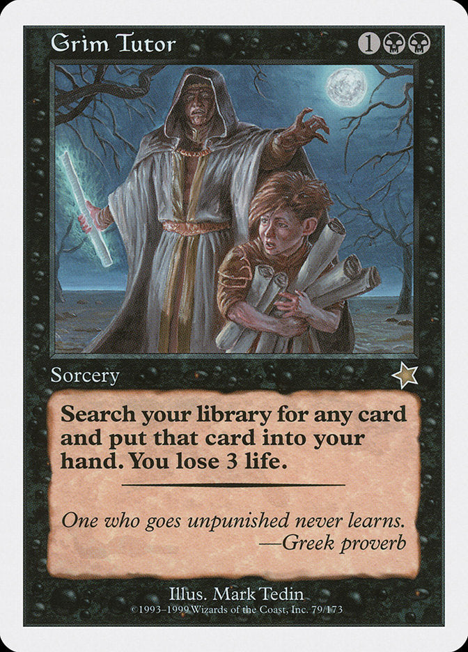 Grim Tutor [Starter 1999] - Destination Retro