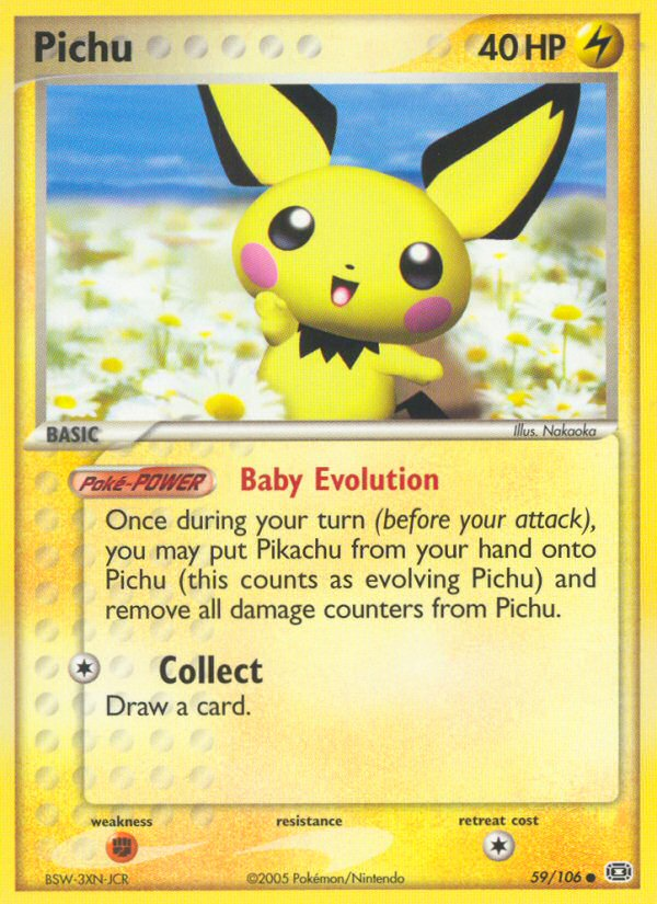 Pichu (59/106) [EX: Emerald] - Destination Retro