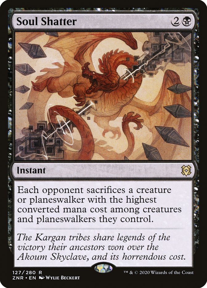 Soul Shatter [Zendikar Rising] - Destination Retro