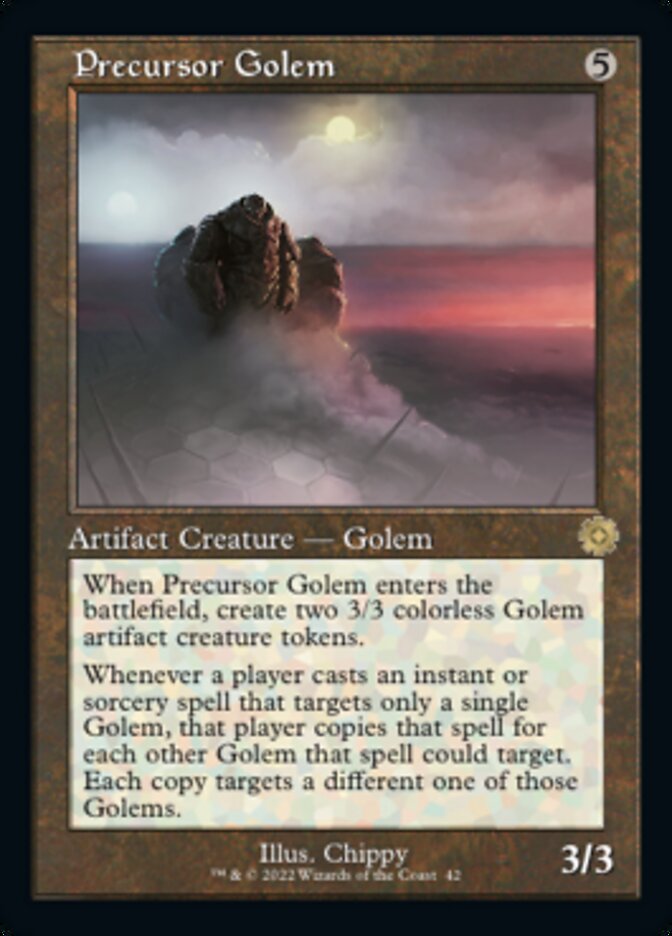 Precursor Golem (Retro) [The Brothers' War Retro Artifacts] - Destination Retro