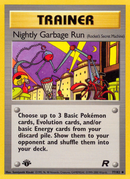 Nightly Garbage Run (77/82) [Team Rocket 1st Edition] - Destination Retro