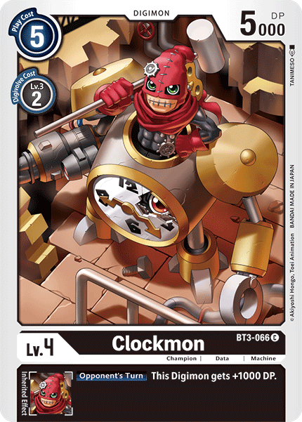Clockmon [BT3-066] [Release Special Booster Ver.1.5] - Destination Retro