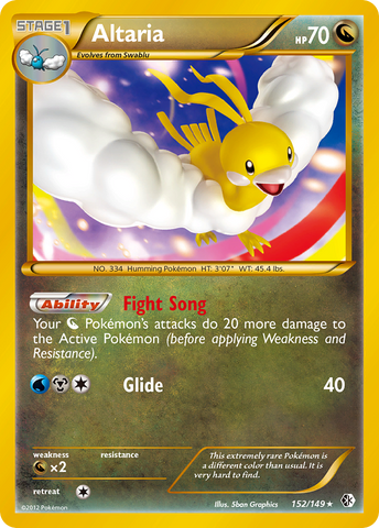 Altaria (152/149) [Black & White: Boundaries Crossed] - Destination Retro