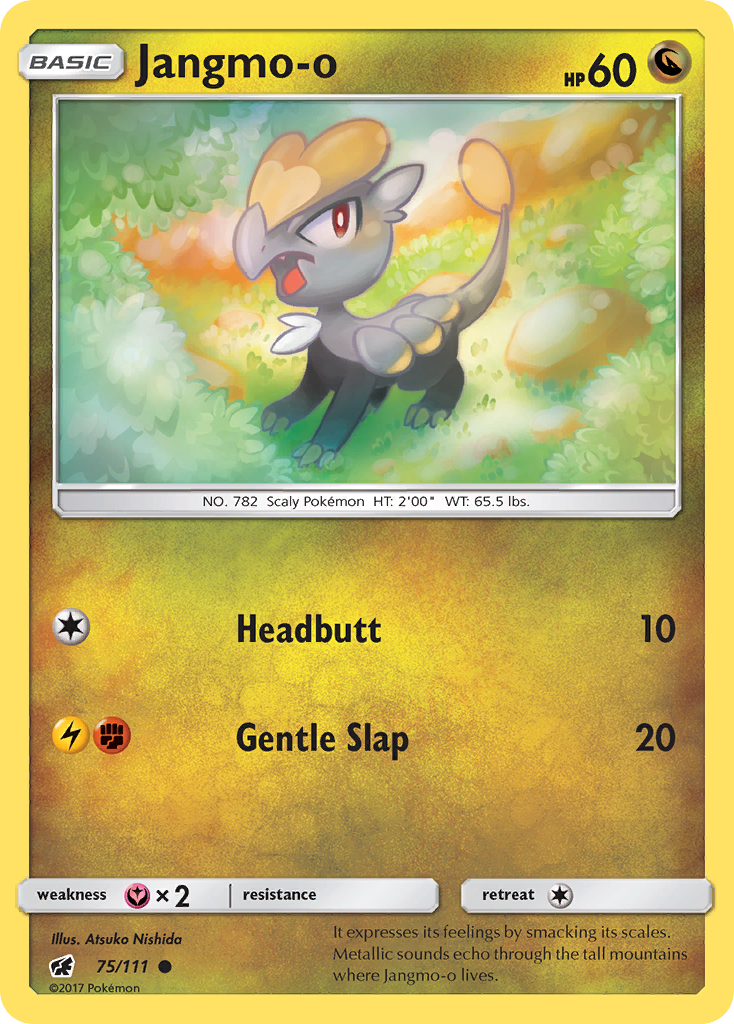 Jangmo-o (75/111) [Sun & Moon: Crimson Invasion] - Destination Retro