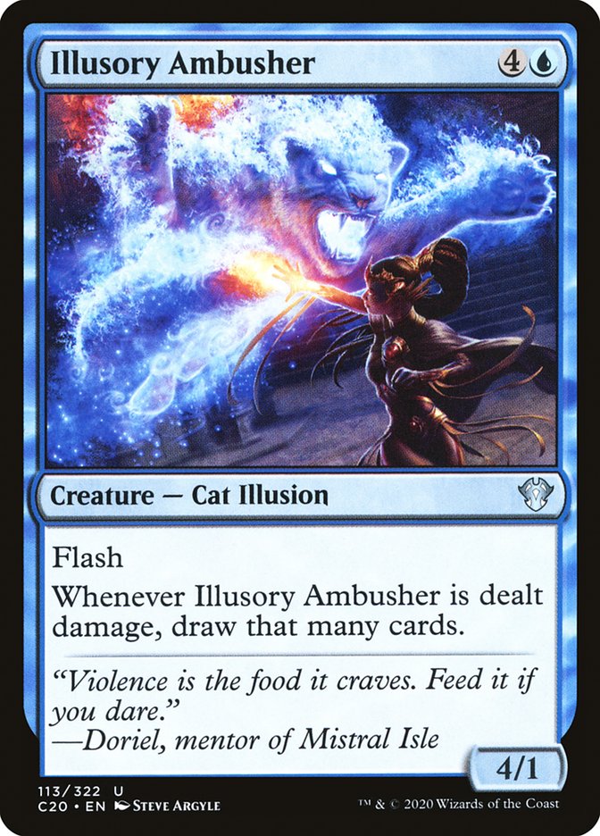 Illusory Ambusher [Commander 2020] - Destination Retro