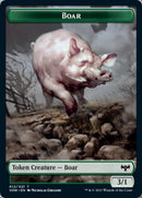 Boar Token [Innistrad: Crimson Vow Tokens] - Destination Retro