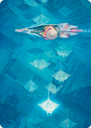 Discover the Impossible Art Card [Kamigawa: Neon Dynasty Art Series] - Destination Retro