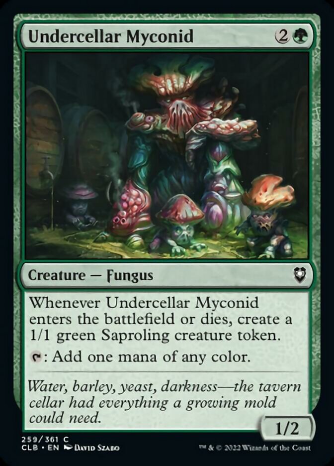 Undercellar Myconid [Commander Legends: Battle for Baldur's Gate] - Destination Retro