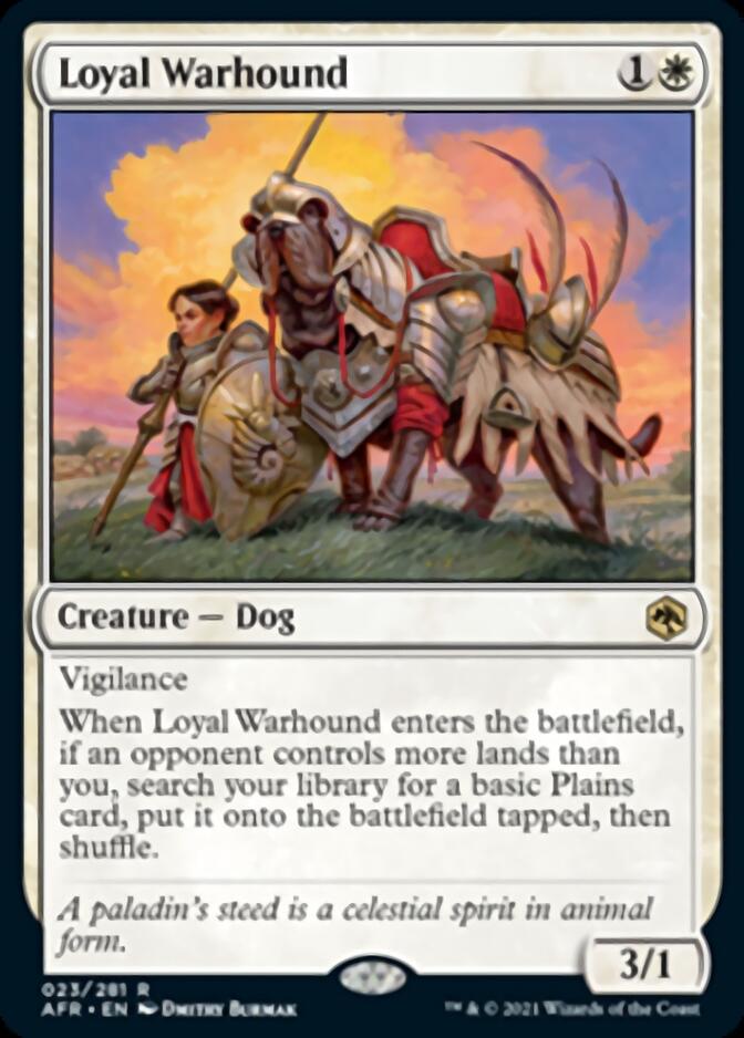 Loyal Warhound [Dungeons & Dragons: Adventures in the Forgotten Realms] - Destination Retro