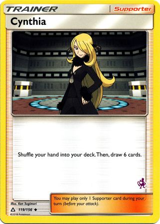 Cynthia (119/156) [Battle Academy: Mewtwo Deck] - Destination Retro