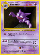Haunter (29/102) [Base Set 1st Edition] - Destination Retro