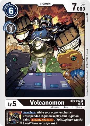 Volcanomon [BT6-062] [Double Diamond] - Destination Retro