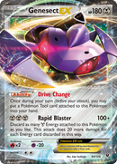 Genesect EX (64/124) [XY: Fates Collide] - Destination Retro