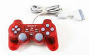 Clear Red Dual Shock Controller - Playstation - Destination Retro