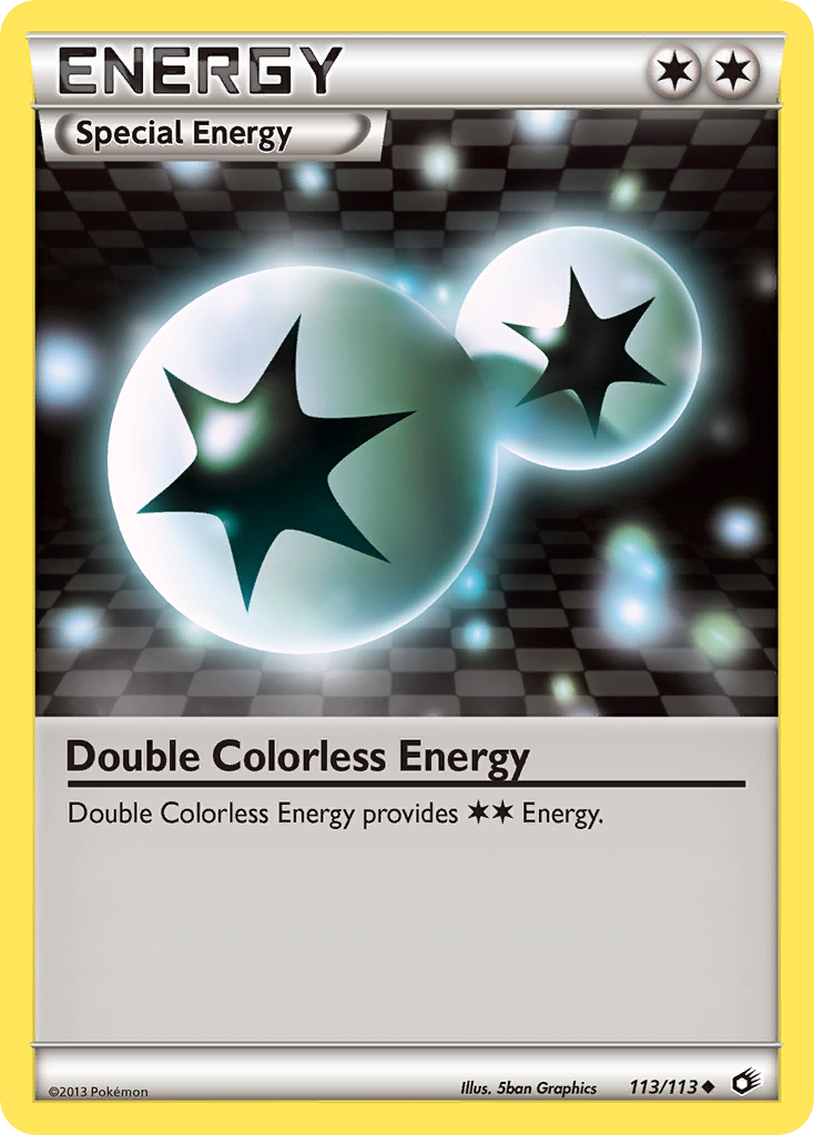 Double Colorless Energy (113/113) [Black & White: Legendary Treasures] - Destination Retro