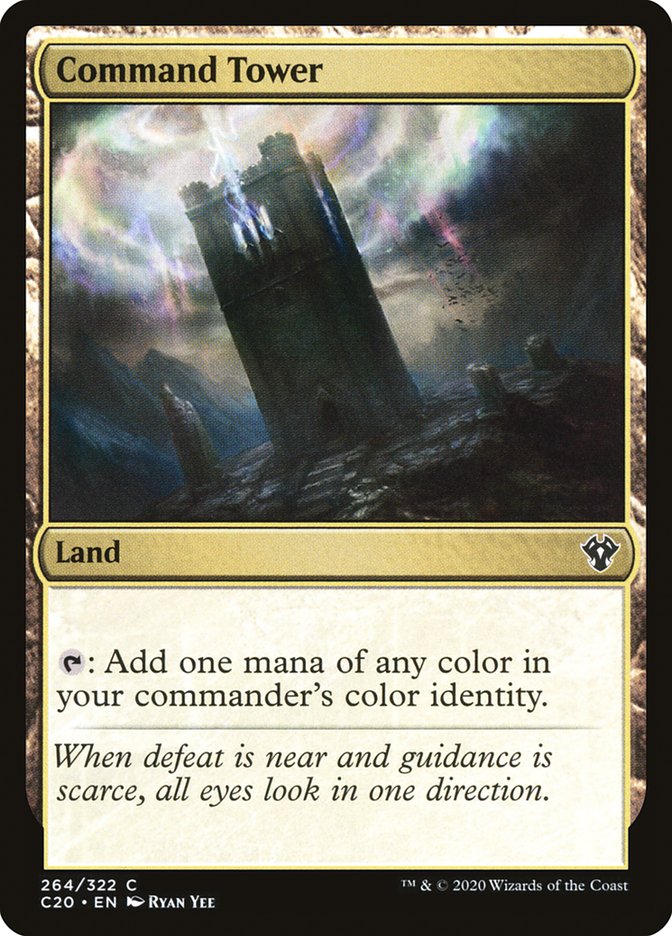 Command Tower [Commander 2020] - Destination Retro
