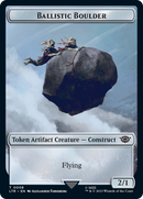 Ballistic Boulder // Food Token (11) Double-Sided Token [The Lord of the Rings: Tales of Middle-Earth Tokens] - Destination Retro