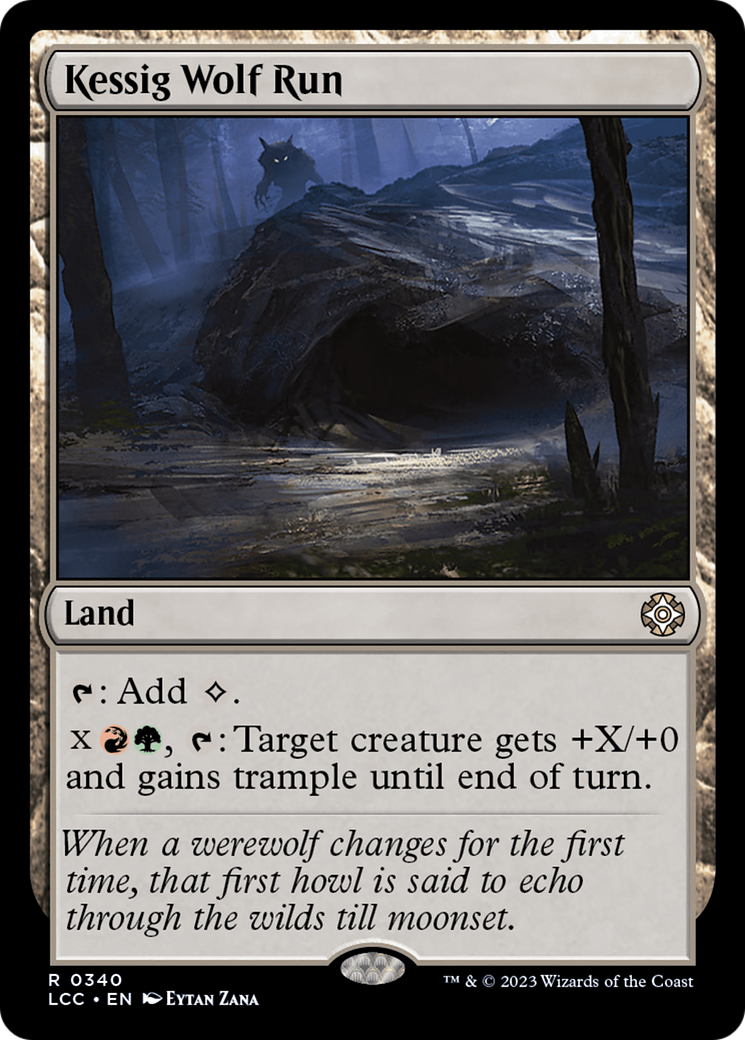 Kessig Wolf Run [The Lost Caverns of Ixalan Commander] - Destination Retro