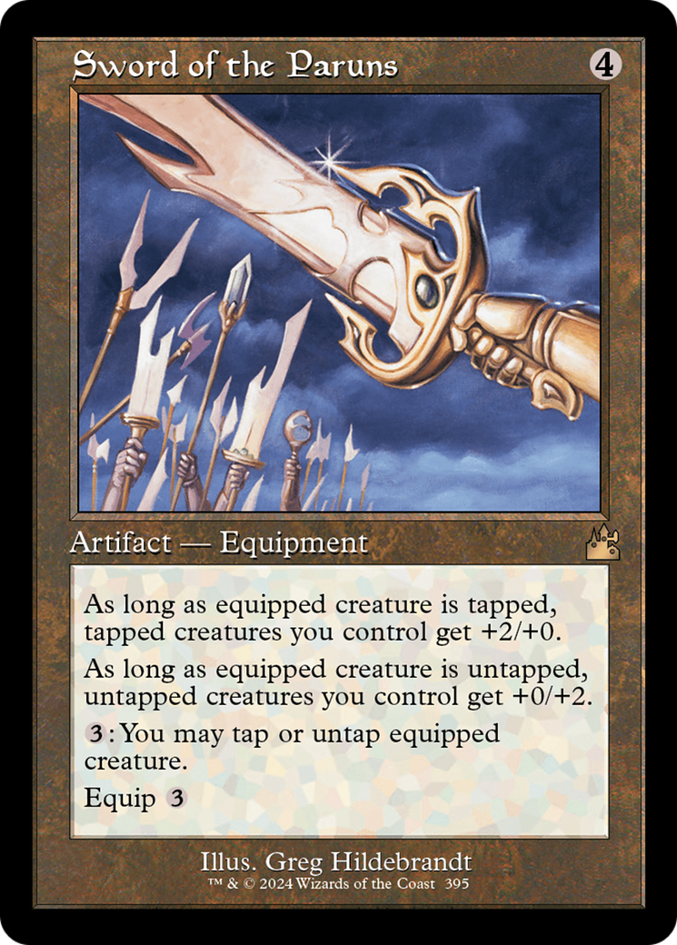 Sword of the Paruns (Retro Frame) [Ravnica Remastered] - Destination Retro