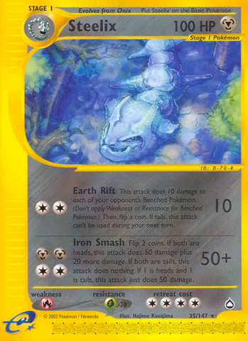 Steelix (35/147) [Aquapolis] - Destination Retro