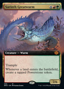 Sarinth Greatwurm (Extended Art) [The Brothers' War] - Destination Retro
