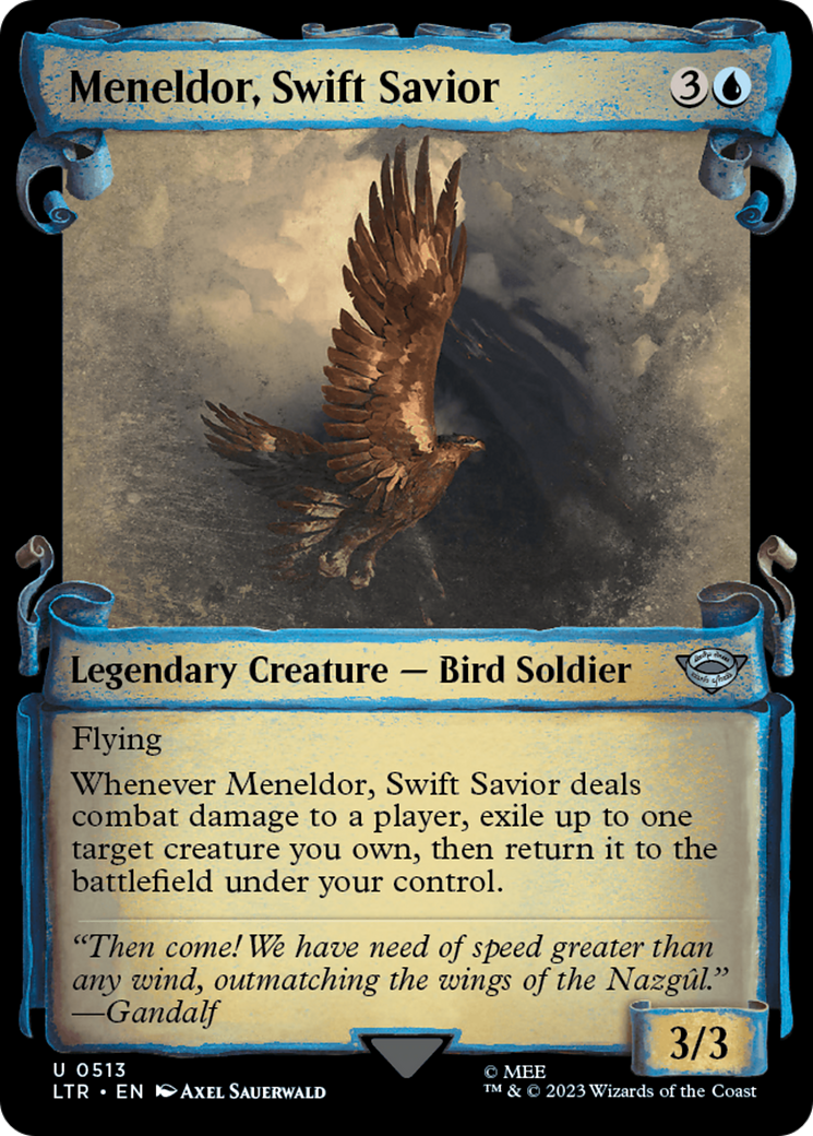 Meneldor, Swift Savior [The Lord of the Rings: Tales of Middle-Earth Showcase Scrolls] - Destination Retro