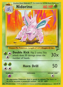 Nidorino (54/130) [Base Set 2] - Destination Retro