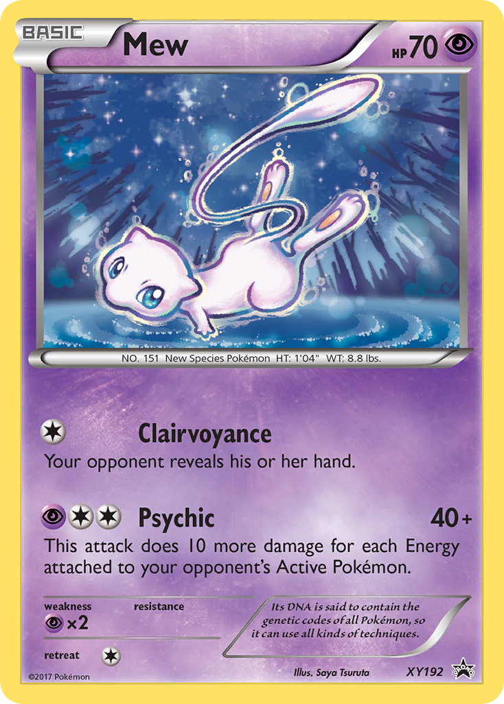 Mew (XY192) [XY: Black Star Promos] - Destination Retro