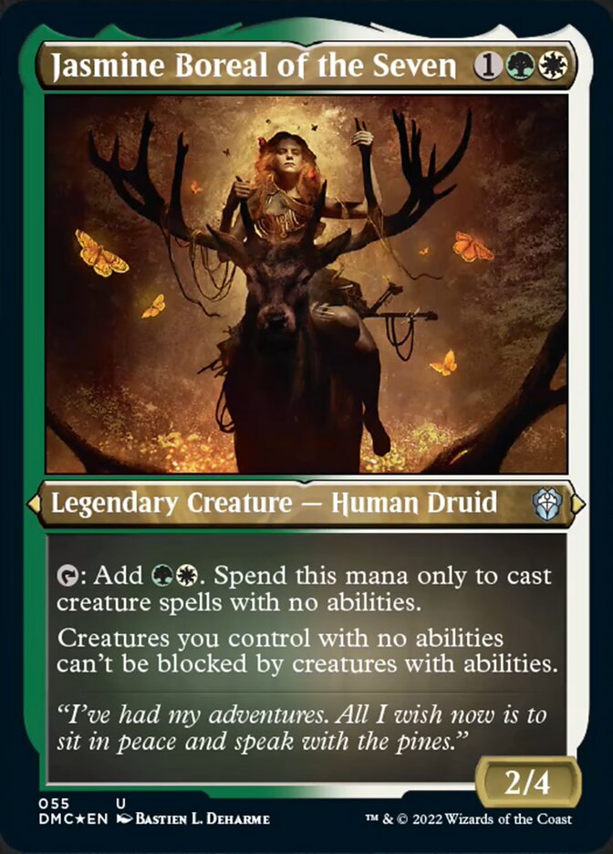 Jasmine Boreal of the Seven (Foil Etched) [Dominaria United Commander] - Destination Retro