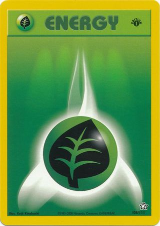 Grass Energy (108/111) [Neo Genesis Unlimited] - Destination Retro