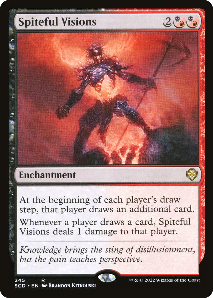 Spiteful Visions [Starter Commander Decks] - Destination Retro