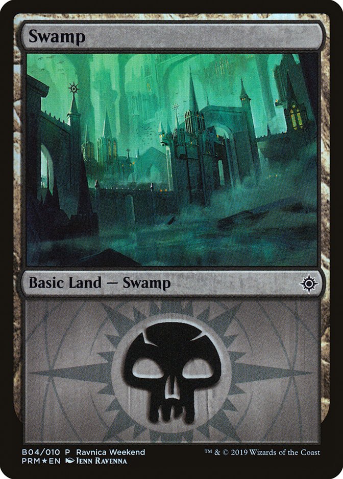 Swamp (B04) [Ravnica Allegiance Guild Kit] - Destination Retro