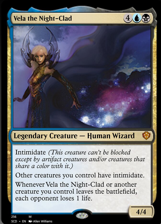 Vela the Night-Clad [Starter Commander Decks] - Destination Retro