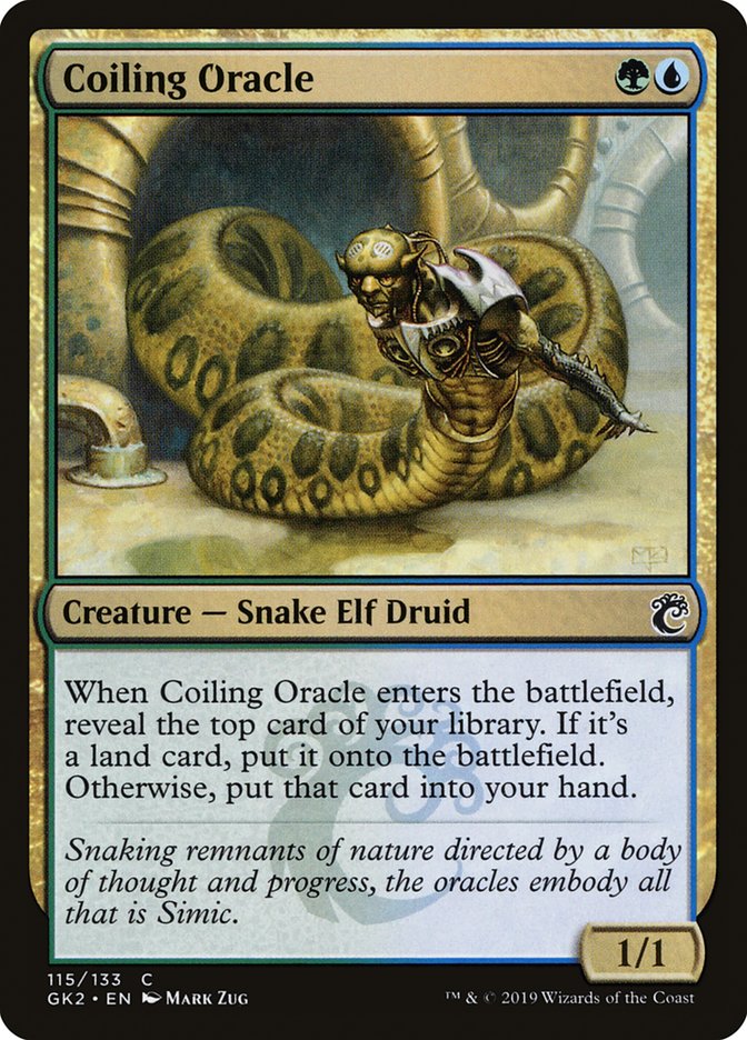 Coiling Oracle [Ravnica Allegiance Guild Kit] - Destination Retro