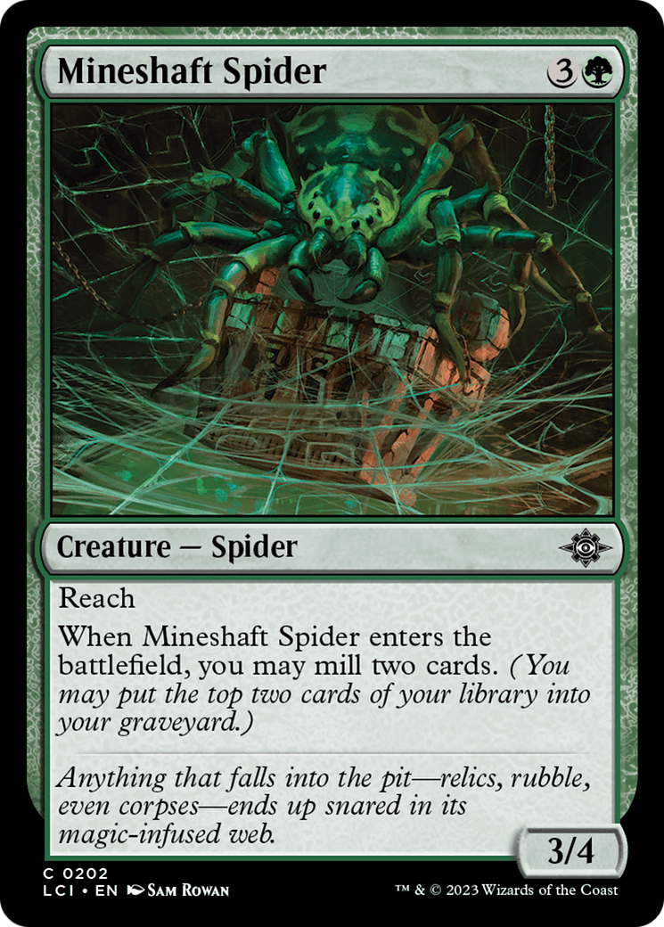 Mineshaft Spider [The Lost Caverns of Ixalan] - Destination Retro