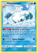Abomasnow (38/156) [Sun & Moon: Ultra Prism] - Destination Retro