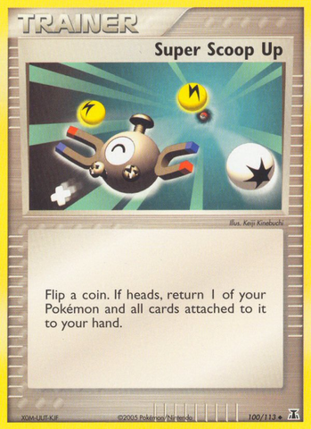 Super Scoop Up (100/113) [EX: Delta Species] - Destination Retro