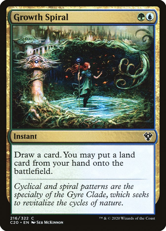 Growth Spiral [Commander 2020] - Destination Retro