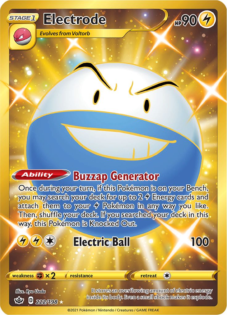 Electrode (222/198) [Sword & Shield: Chilling Reign] - Destination Retro
