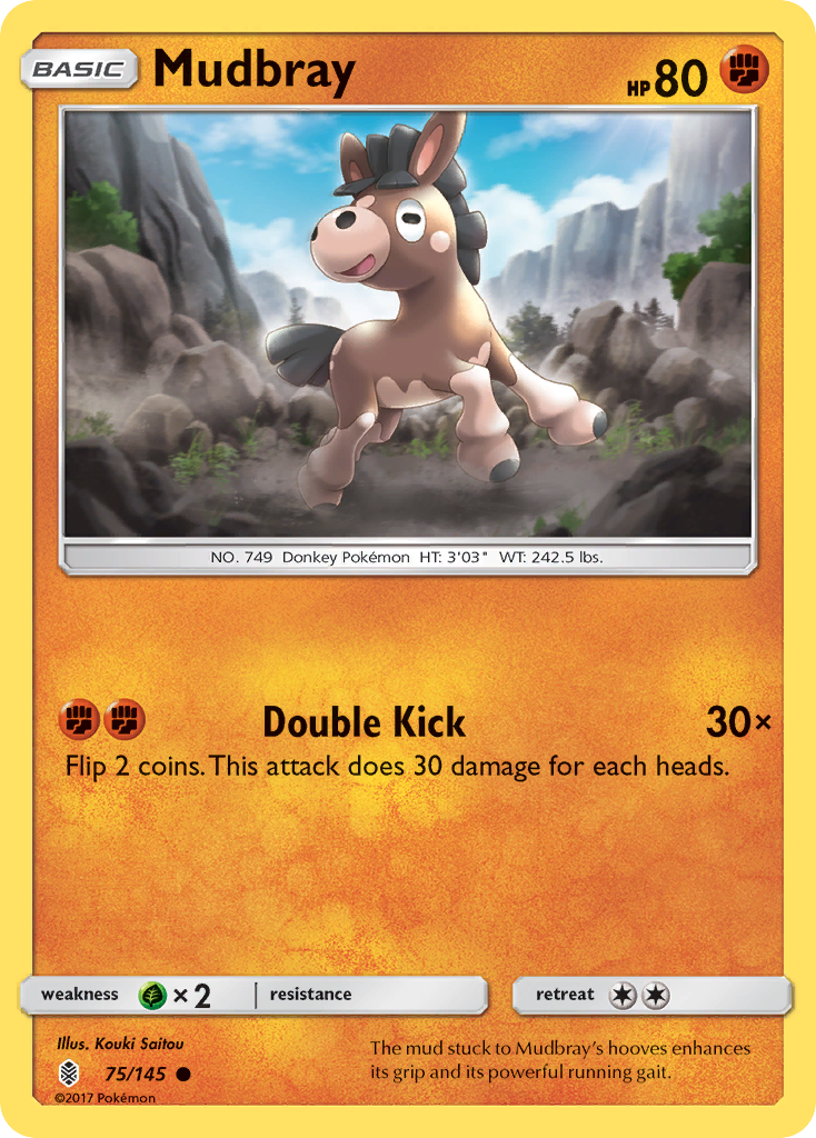 Mudbray (75/145) [Sun & Moon: Guardians Rising] - Destination Retro