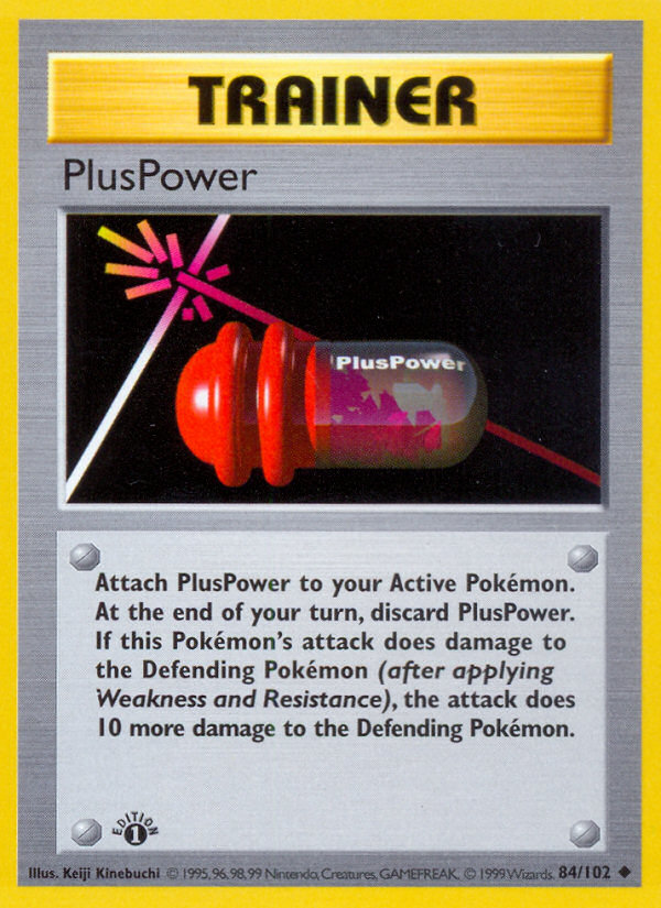 PlusPower (84/102) [Base Set 1st Edition] - Destination Retro