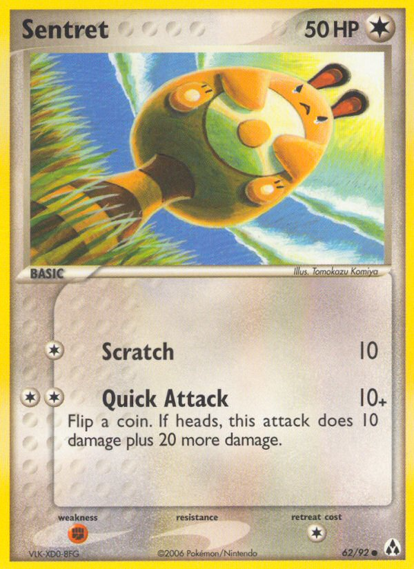Sentret (62/92) [EX: Legend Maker] - Destination Retro