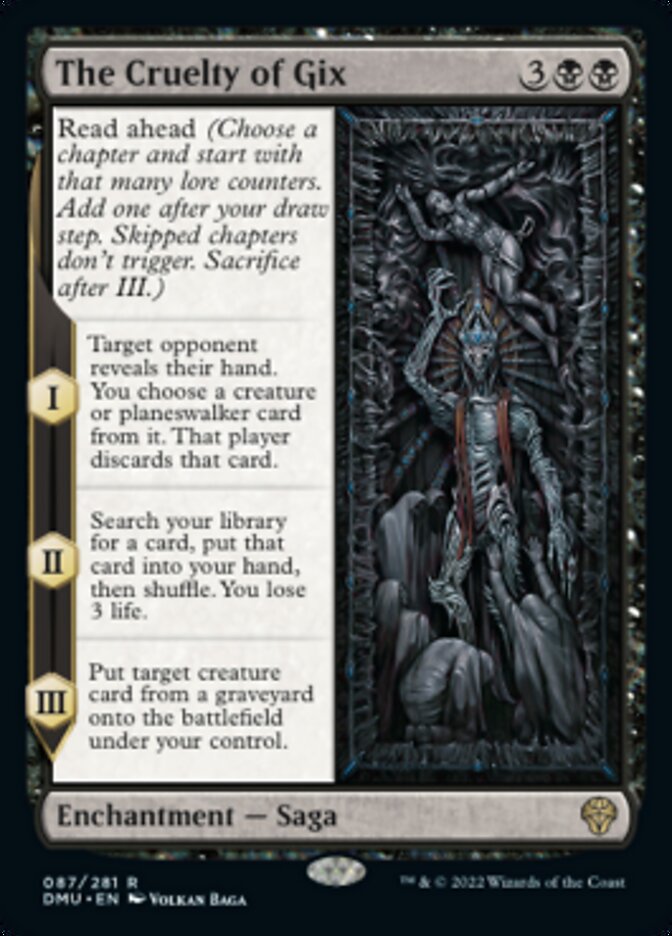 The Cruelty of Gix [Dominaria United] - Destination Retro