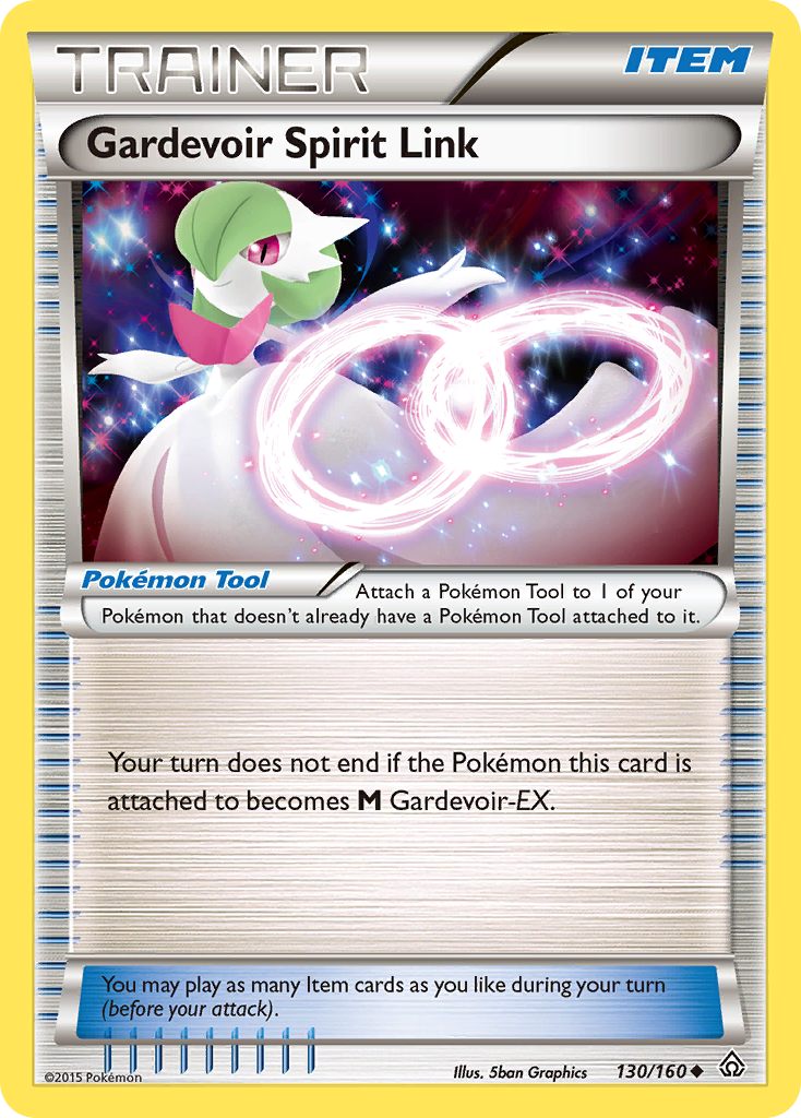 Gardevoir Spirit Link (130/160) [XY: Primal Clash] - Destination Retro