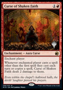 Curse of Shaken Faith (Promo Pack) [Innistrad: Midnight Hunt Promos] - Destination Retro