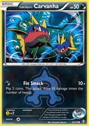 Team Aqua's Carvanha (20/34) [XY: Double Crisis] - Destination Retro